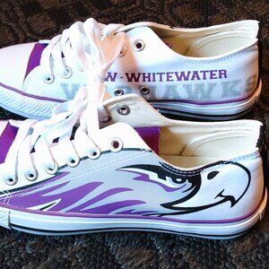 University of Wisconsin Whitewater Warhawks Womens 9 GreetFeet Athletic Shoes